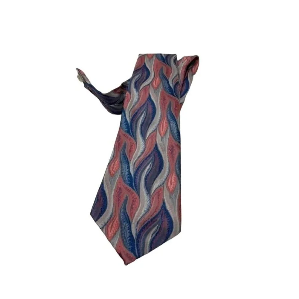 Chanel Georges Chanel France 100% Silk French Pastels Tie